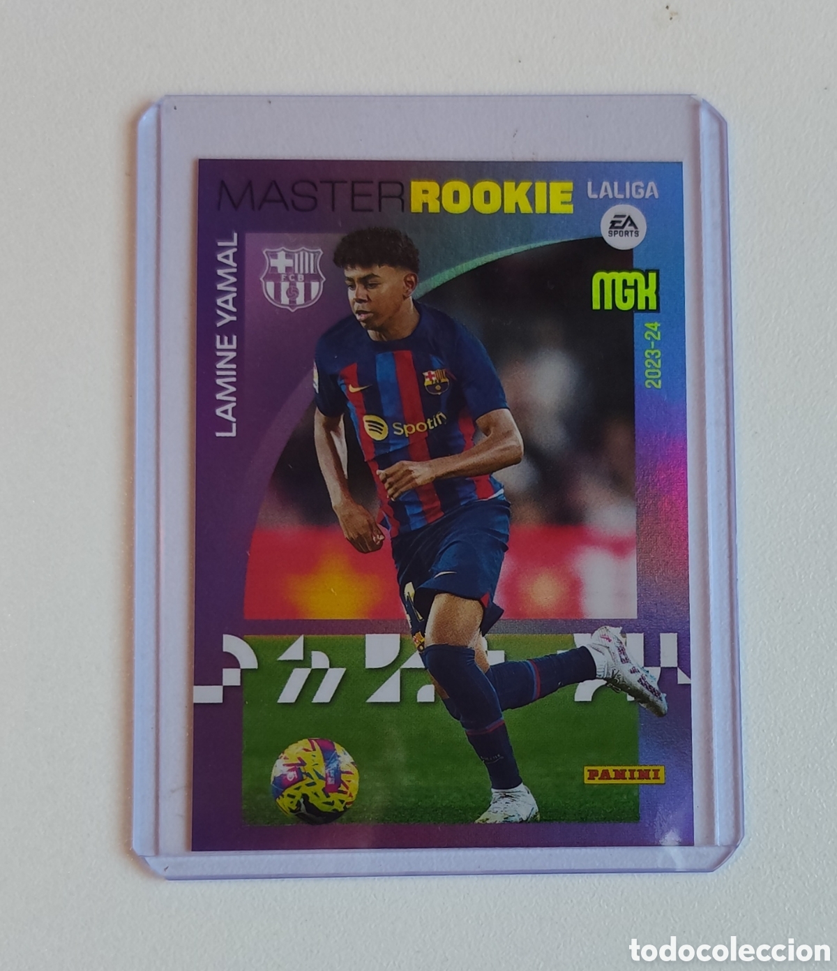 Coleccionismo cromos antiguos: Lamine Yamal M&aacute;ster Rookie Megacracks 2023-2024