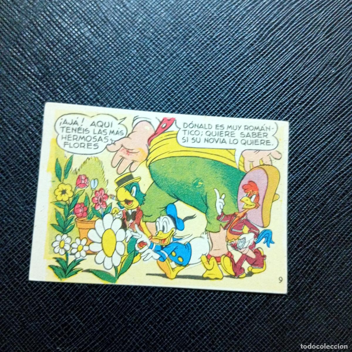 Coleccionismo cromos antiguos: 9 LOS TRES CABALLEROS Y STROMBOLI CHOCOLATES LLOVERAS DISNEY 1948 CROMO - SIN PEGAR - A214 PG208