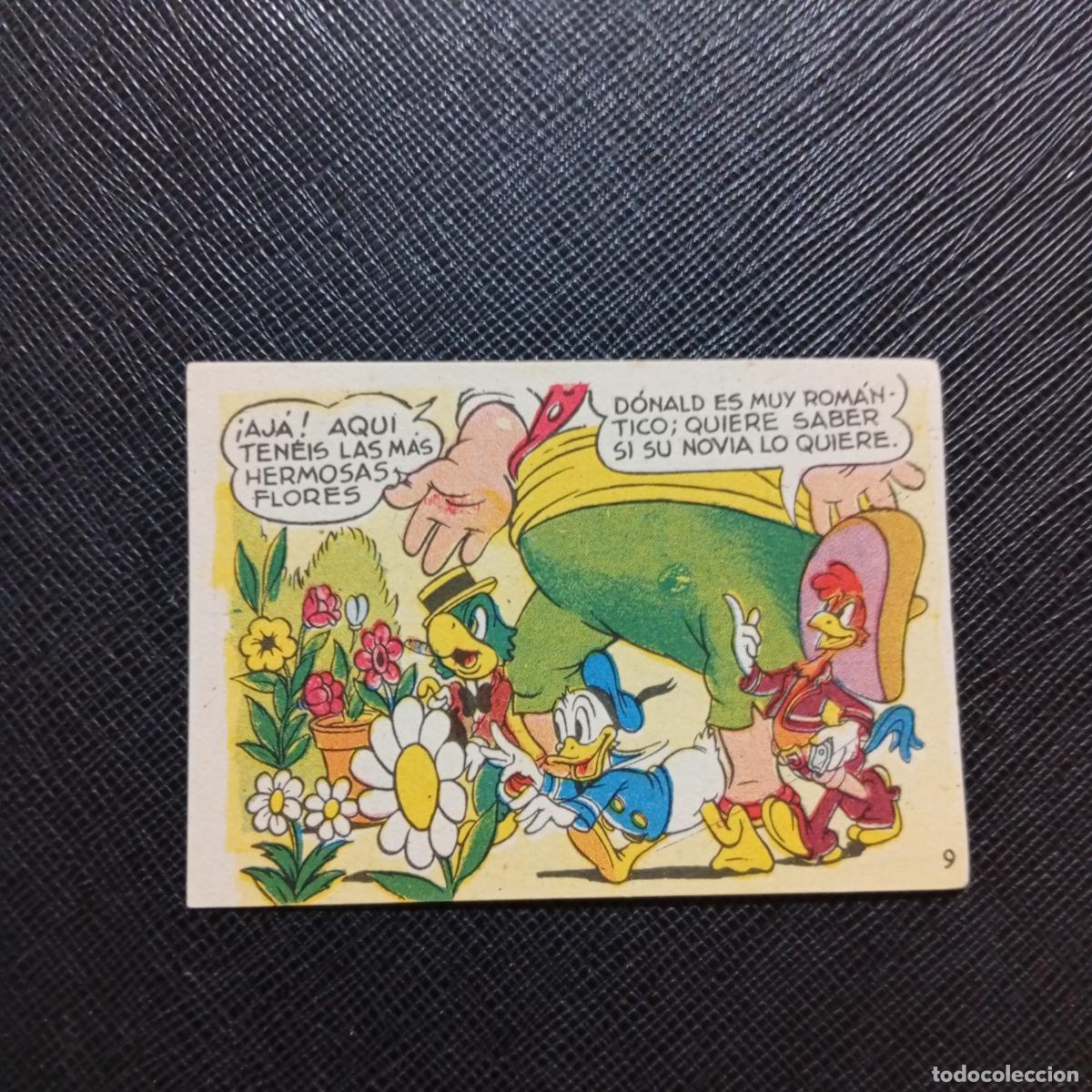Coleccionismo cromos antiguos: 9 LOS TRES CABALLEROS Y STROMBOLI CHOCOLATES LLOVERAS DISNEY 1948 CROMO - SIN PEGAR - A214 PG208 B