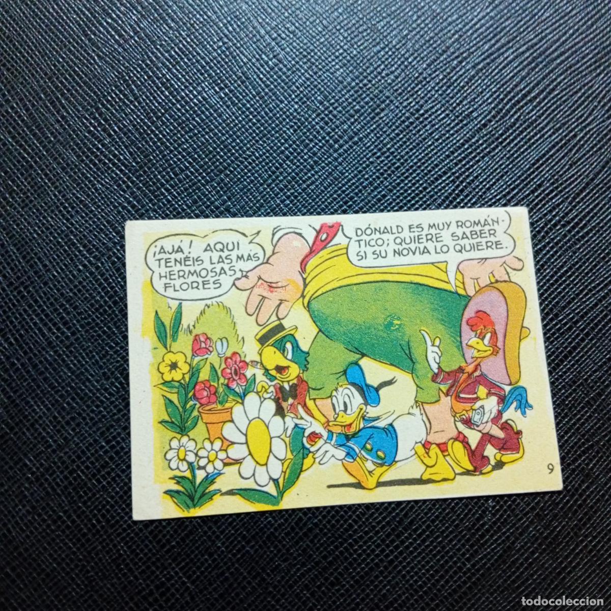 Coleccionismo cromos antiguos: 9 LOS TRES CABALLEROS Y STROMBOLI CHOCOLATES LLOVERAS DISNEY 1948 CROMO - SIN PEGAR - A214 PG217