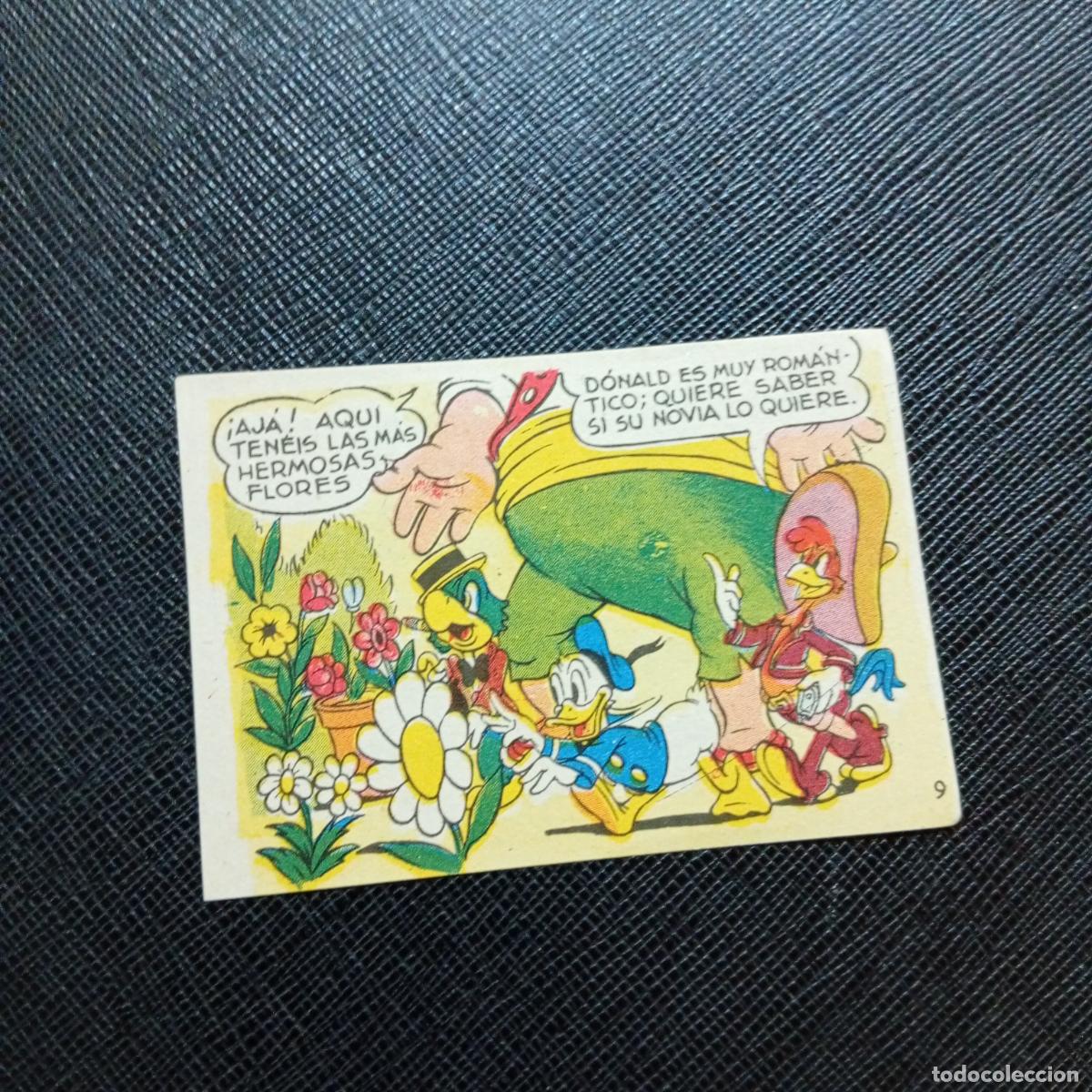 Coleccionismo cromos antiguos: 9 LOS TRES CABALLEROS Y STROMBOLI CHOCOLATES LLOVERAS DISNEY 1948 CROMO - SIN PEGAR - A214 PG217 B