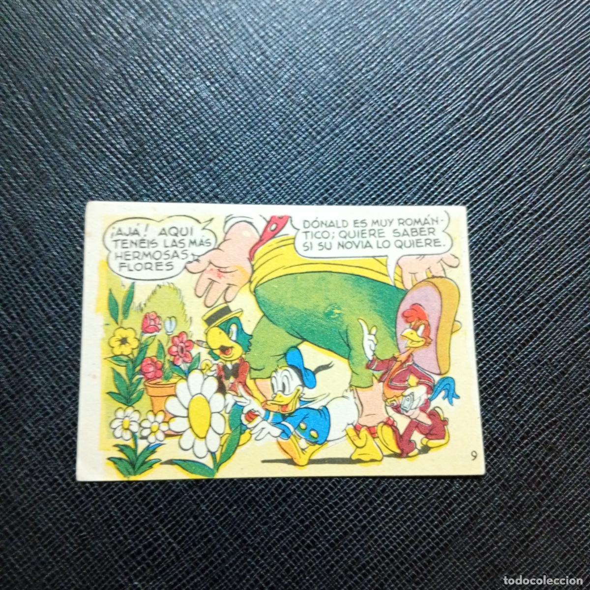 Coleccionismo cromos antiguos: 9 LOS TRES CABALLEROS Y STROMBOLI CHOCOLATES LLOVERAS DISNEY 1948 CROMO - SIN PEGAR - A214 PG226