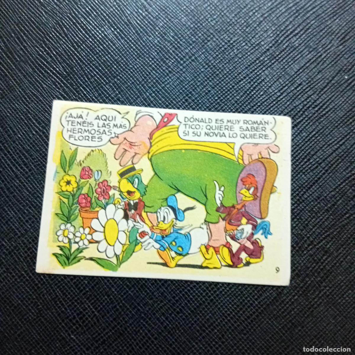 Coleccionismo cromos antiguos: 9 LOS TRES CABALLEROS Y STROMBOLI CHOCOLATES LLOVERAS DISNEY 1948 CROMO - SIN PEGAR - A214 PG226 B