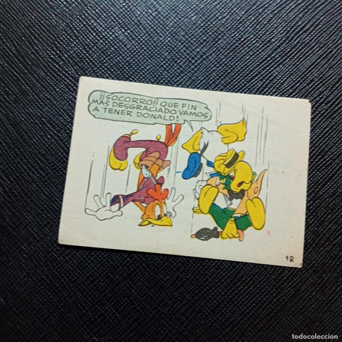 Coleccionismo cromos antiguos: 12 VIAJES A LAS ESTRELLAS CHOCOLATES LLOVERAS DISNEY 1948 CROMO - SIN PEGAR - A214 PG226