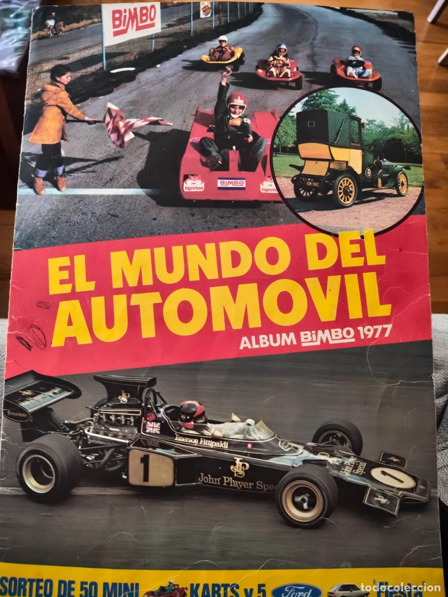 Coleccionismo cromos antiguos: El Mundo del Autom&oacute;vil.