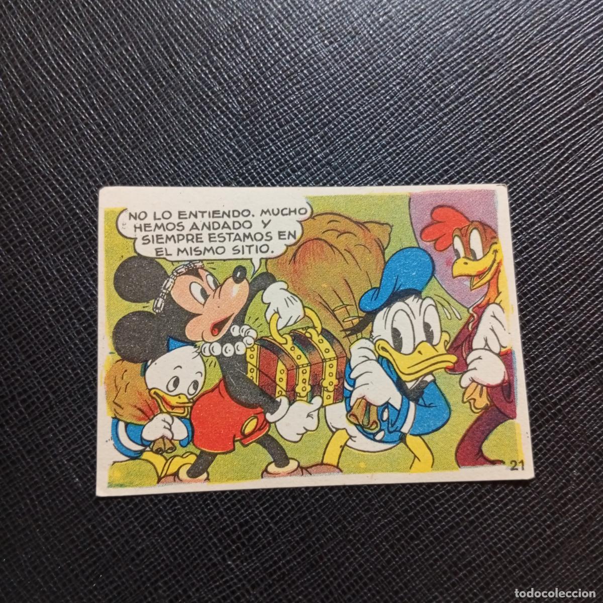 Coleccionismo cromos antiguos: 21 LOS TRES CABALLEROS Y STROMBOLI CHOCOLATES LLOVERAS DISNEY 1948 CROMO - SIN PEGAR - A214 PG307