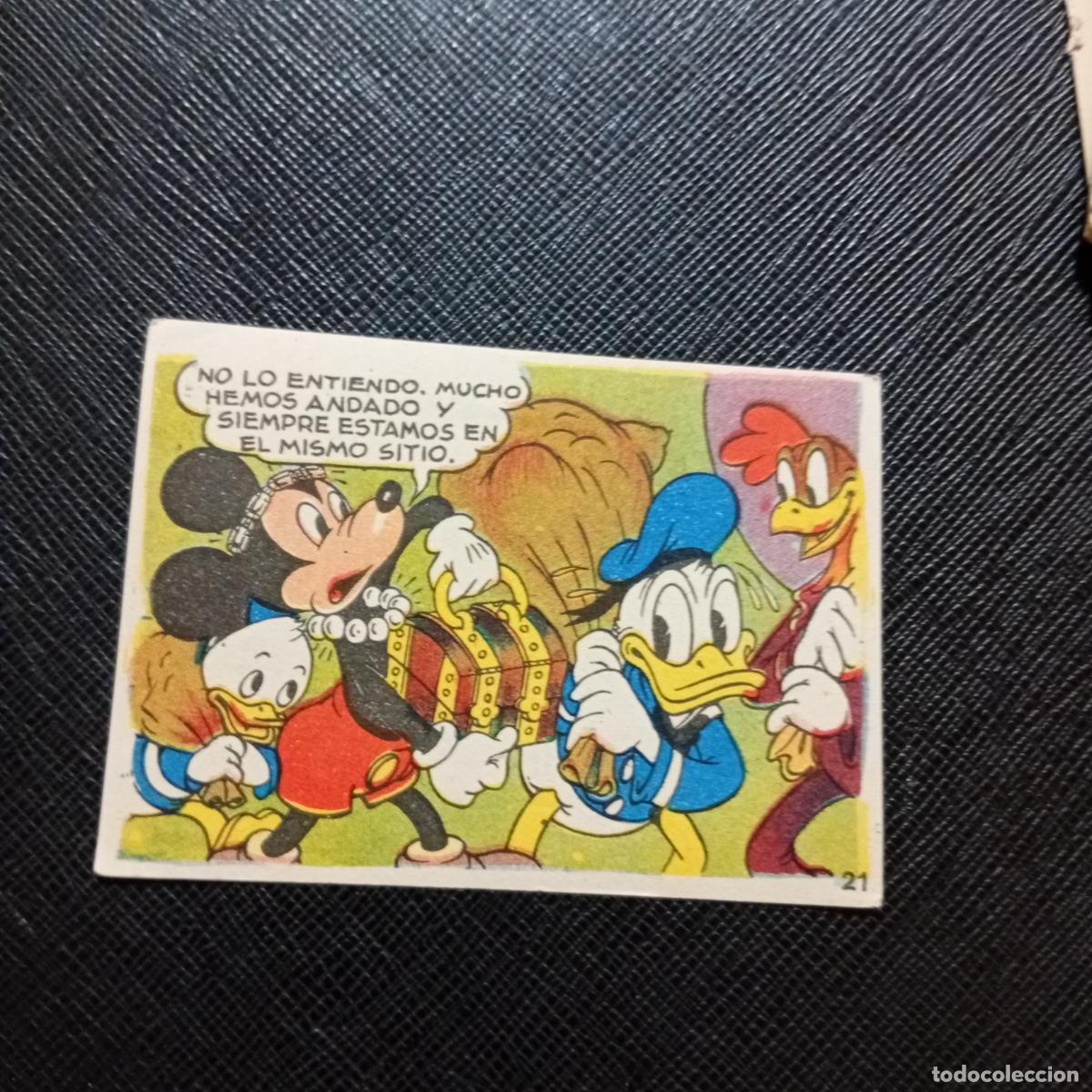 Coleccionismo cromos antiguos: 21 LOS TRES CABALLEROS Y STROMBOLI CHOCOLATES LLOVERAS DISNEY 1948 CROMO - SIN PEGAR - A214 PG307 B