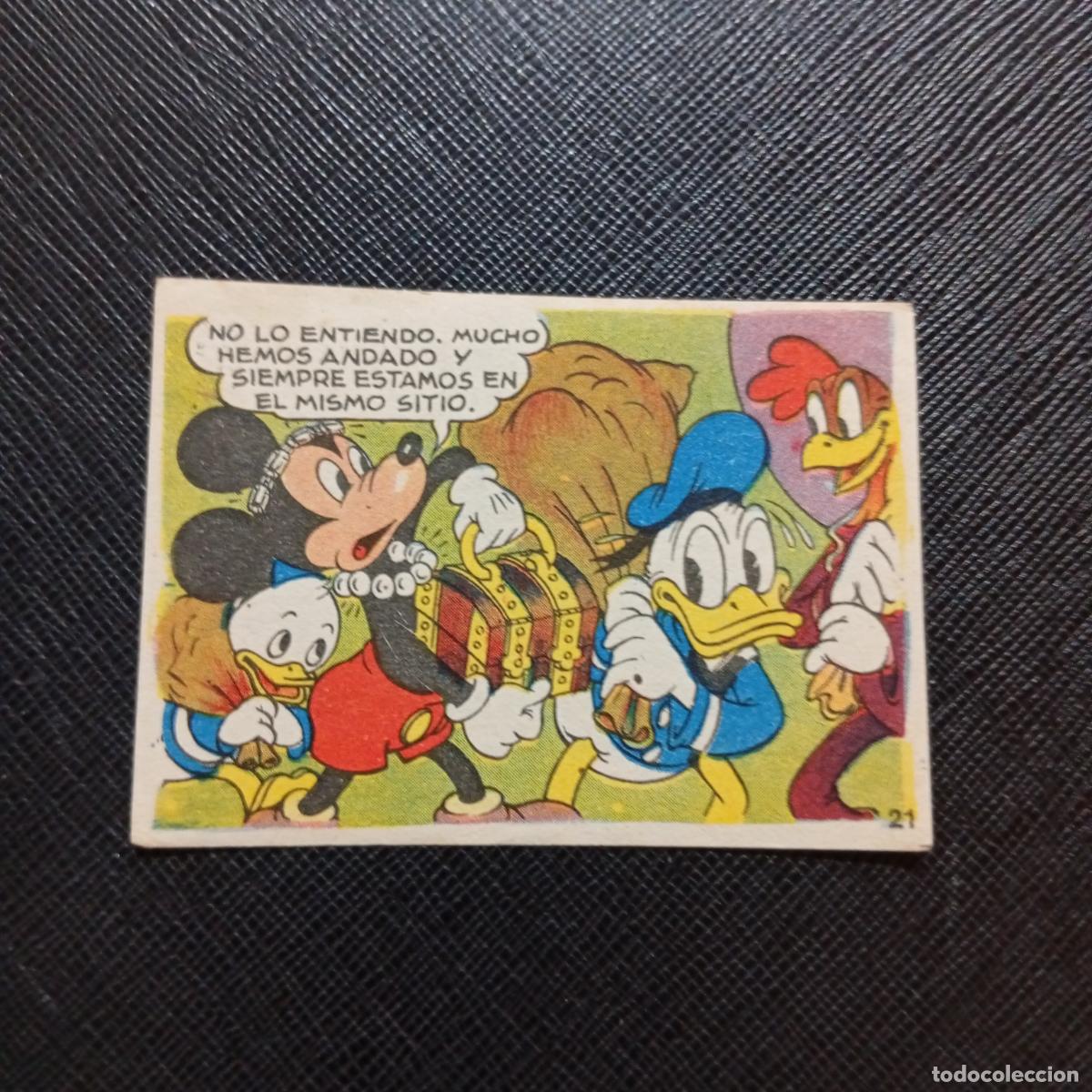 Coleccionismo cromos antiguos: 21 LOS TRES CABALLEROS Y STROMBOLI CHOCOLATES LLOVERAS DISNEY 1948 CROMO - SIN PEGAR - A214 PG388