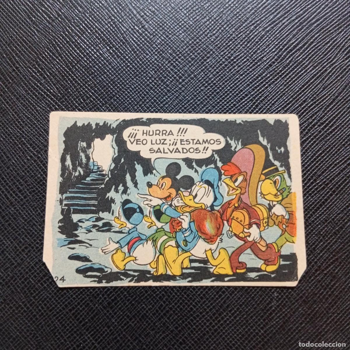 Coleccionismo cromos antiguos: 24 LOS TRES CABALLEROS Y STROMBOLI CHOCOLATES LLOVERAS DISNEY 1948 CROMO - SIN PEGAR - A214 PG244 B
