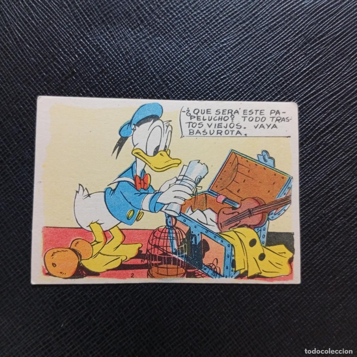 Coleccionismo cromos antiguos: 2 LA ISLA DE JASPE CHOCOLATES LLOVERAS DISNEY 1948 CROMO - SIN PEGAR - A214 PG253
