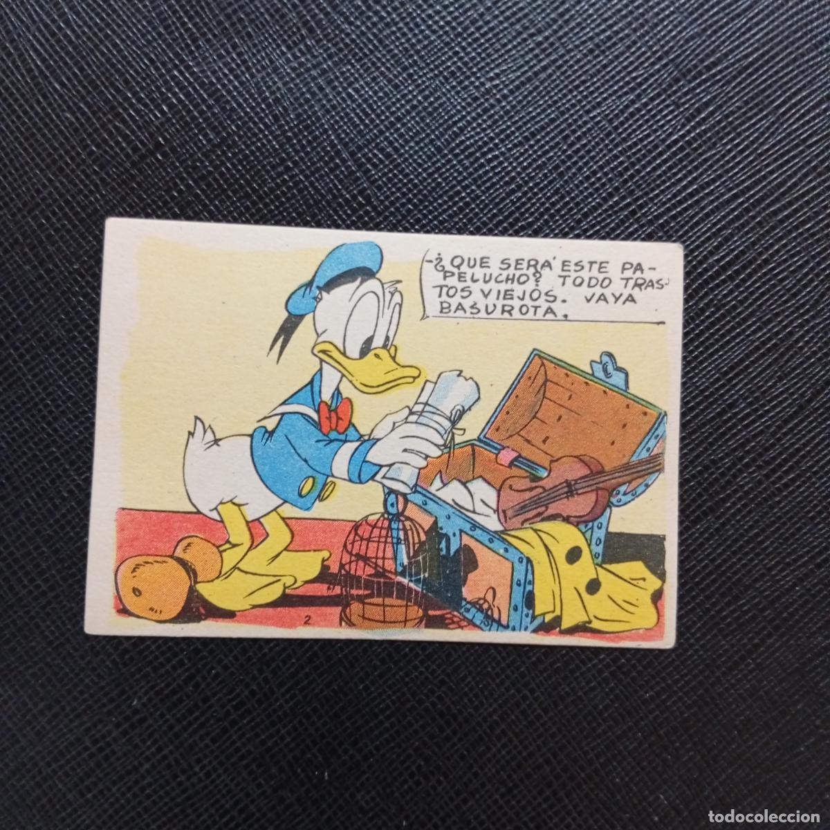 Coleccionismo cromos antiguos: 2 LA ISLA DE JASPE CHOCOLATES LLOVERAS DISNEY 1948 CROMO - SIN PEGAR - A214 PG280