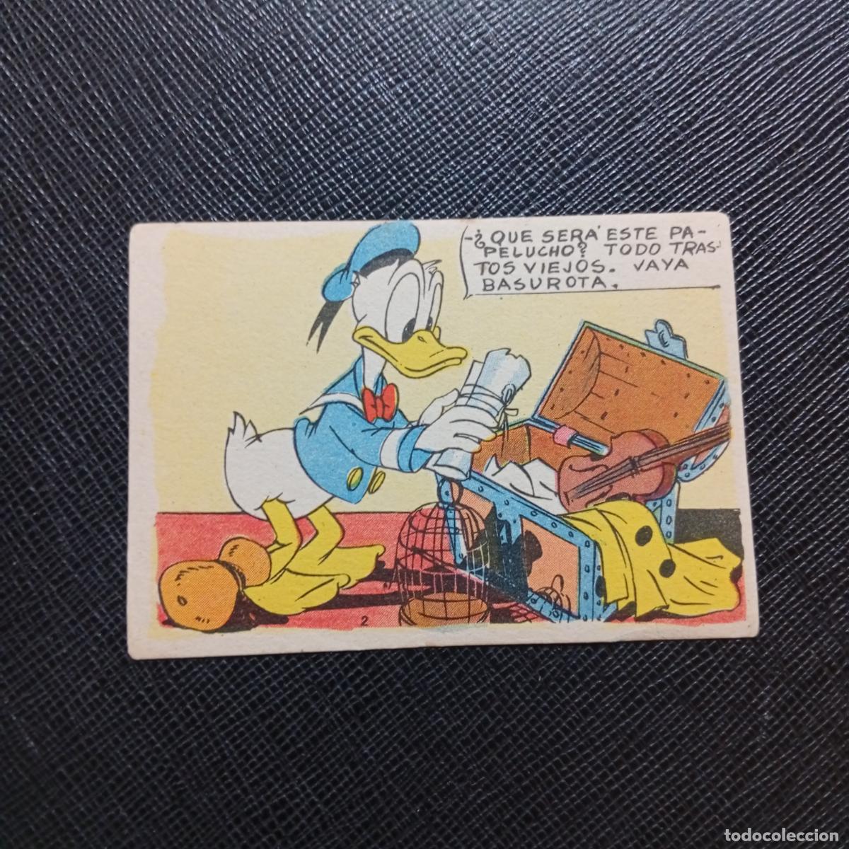Coleccionismo cromos antiguos: 2 LA ISLA DE JASPE CHOCOLATES LLOVERAS DISNEY 1948 CROMO - SIN PEGAR - A214 PG307 B
