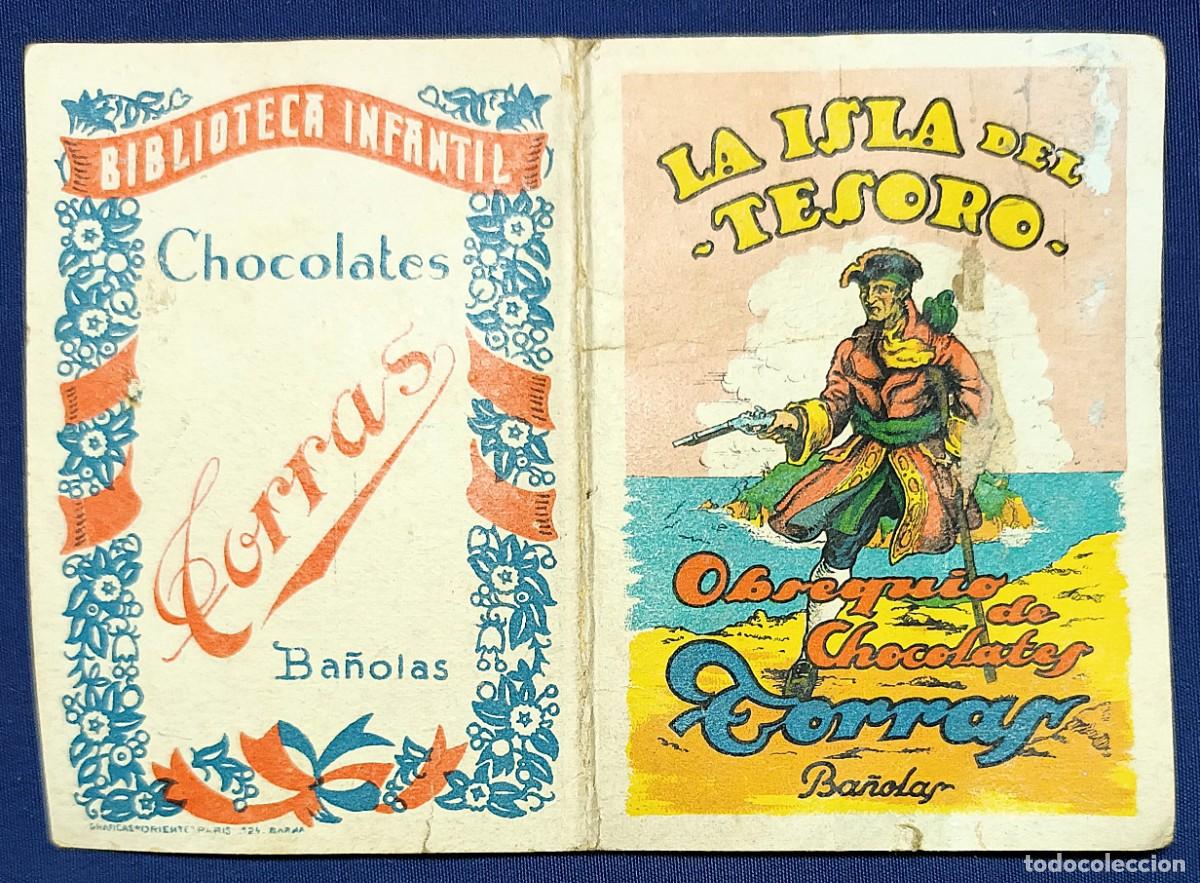 Coleccionismo cromos antiguos: CAR&Aacute;TULA CROMOS LA ISLA DEL TESORO.CHOCOLATES TORRAS