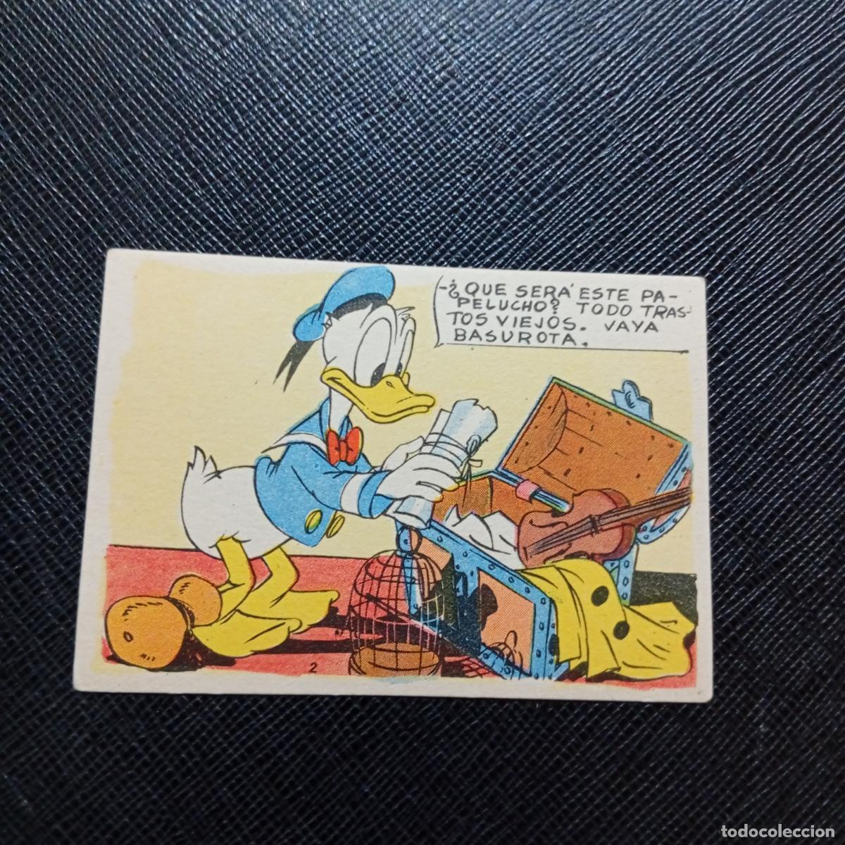Coleccionismo cromos antiguos: 2 LA ISLA DE JASPE CHOCOLATES LLOVERAS DISNEY 1948 CROMO - SIN PEGAR - A214 PG316 B
