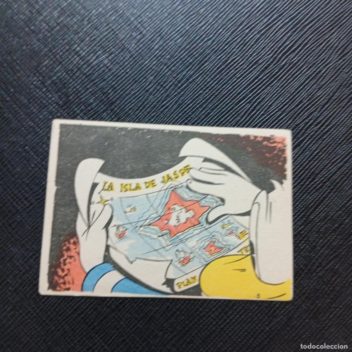 Coleccionismo cromos antiguos: 3 LA ISLA DE JASPE CHOCOLATES LLOVERAS DISNEY 1948 CROMO - SIN PEGAR - A214 PG289