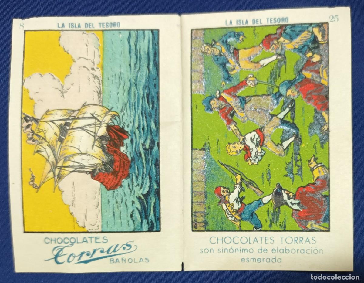 Coleccionismo cromos antiguos: CROMOS LA ISLA DEL TESORO.CHOCOLATES TORRAS