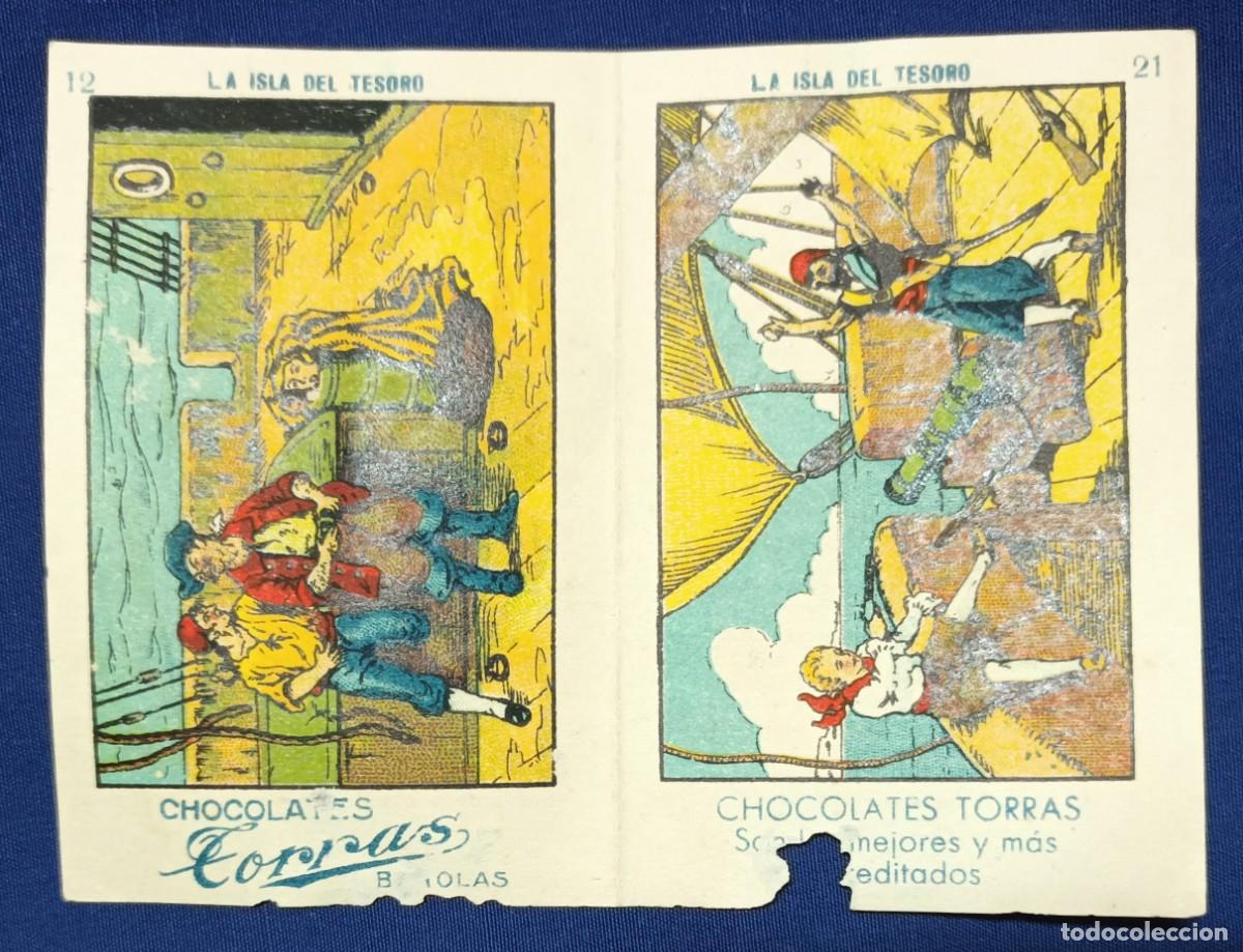 Coleccionismo cromos antiguos: CROMOS LA ISLA DEL TESORO.CHOCOLATES TORRAS