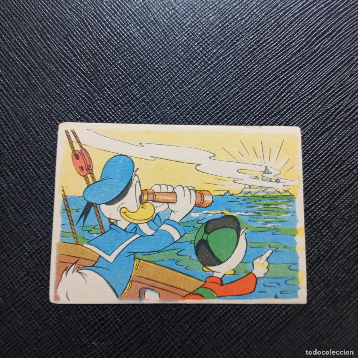Coleccionismo cromos antiguos: 6 LA ISLA DE JASPE CHOCOLATES LLOVERAS DISNEY 1948 CROMO - SIN PEGAR - A214 PG253