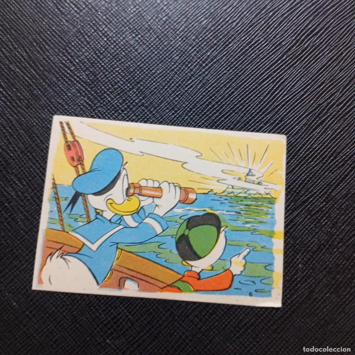 Coleccionismo cromos antiguos: 6 LA ISLA DE JASPE CHOCOLATES LLOVERAS DISNEY 1948 CROMO - SIN PEGAR - A214 PG253 B