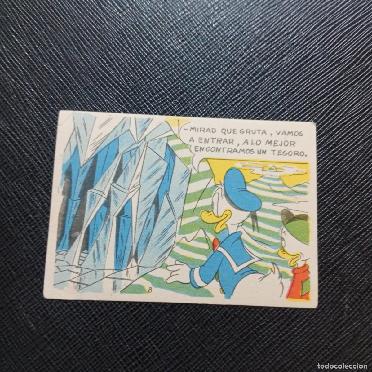 Sammeln alte Sammelbilder: 8 LA ISLA DE JASPE CHOCOLATES LLOVERAS DISNEY 1948 CROMO - SIN PEGAR - A214 PG271 B