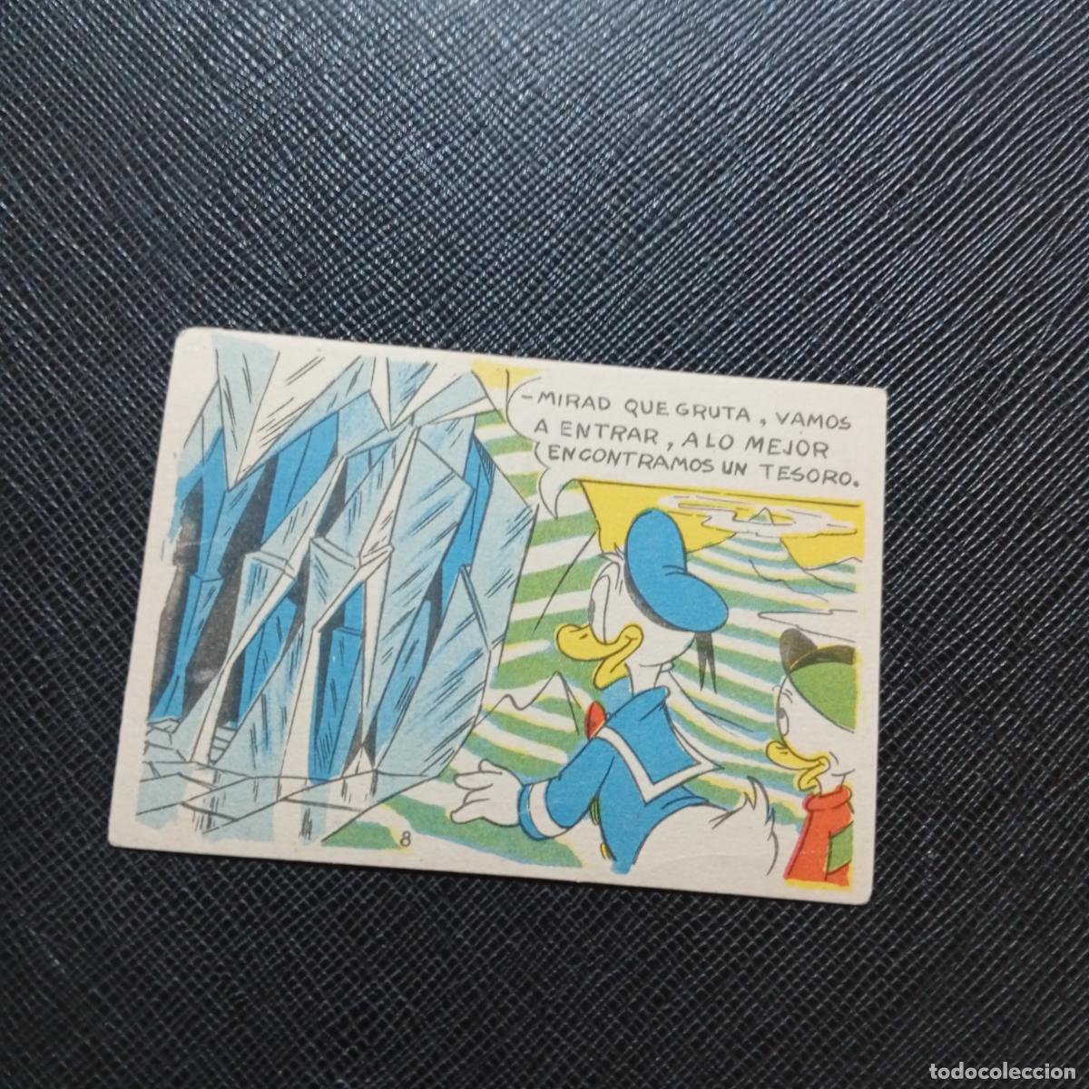 Sammeln alte Sammelbilder: 8 LA ISLA DE JASPE CHOCOLATES LLOVERAS DISNEY 1948 CROMO - SIN PEGAR - A214 PG280