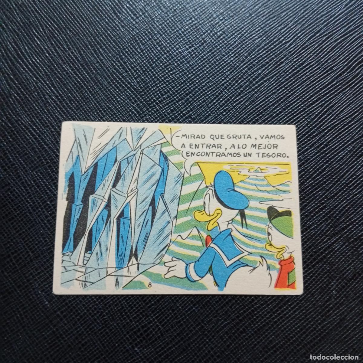 Sammeln alte Sammelbilder: 8 LA ISLA DE JASPE CHOCOLATES LLOVERAS DISNEY 1948 CROMO - SIN PEGAR - A214 PG280 B