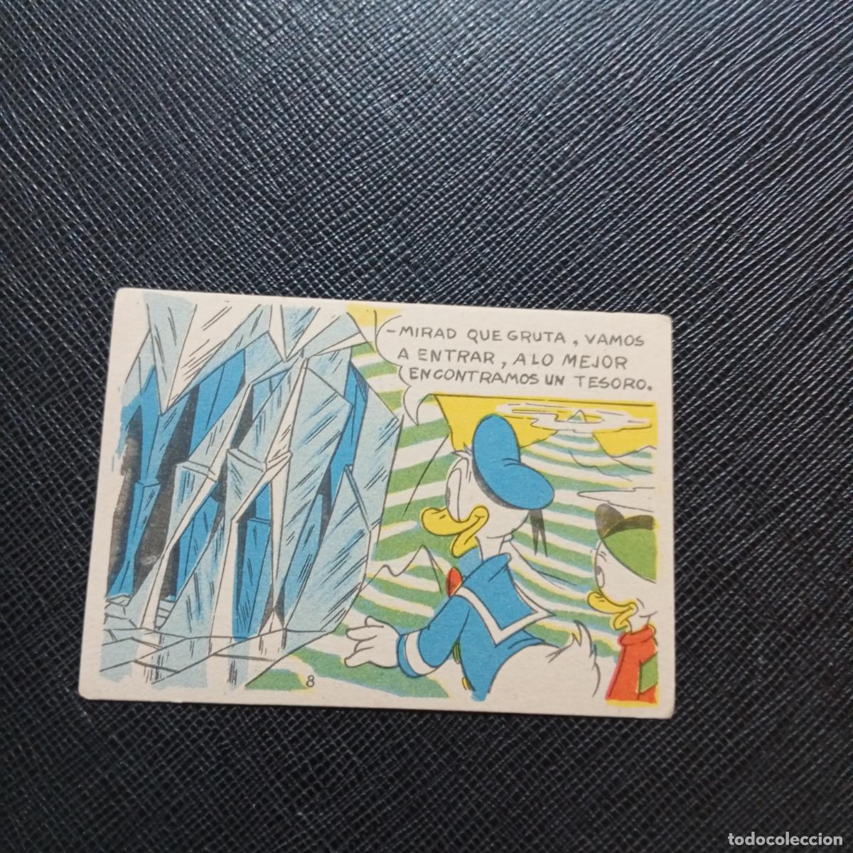 Sammeln alte Sammelbilder: 8 LA ISLA DE JASPE CHOCOLATES LLOVERAS DISNEY 1948 CROMO - SIN PEGAR - A214 PG298