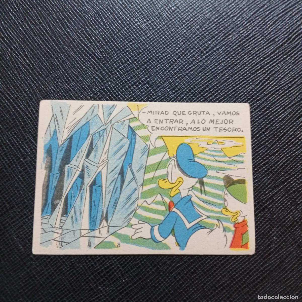 Sammeln alte Sammelbilder: 8 LA ISLA DE JASPE CHOCOLATES LLOVERAS DISNEY 1948 CROMO - SIN PEGAR - A214 PG298 B