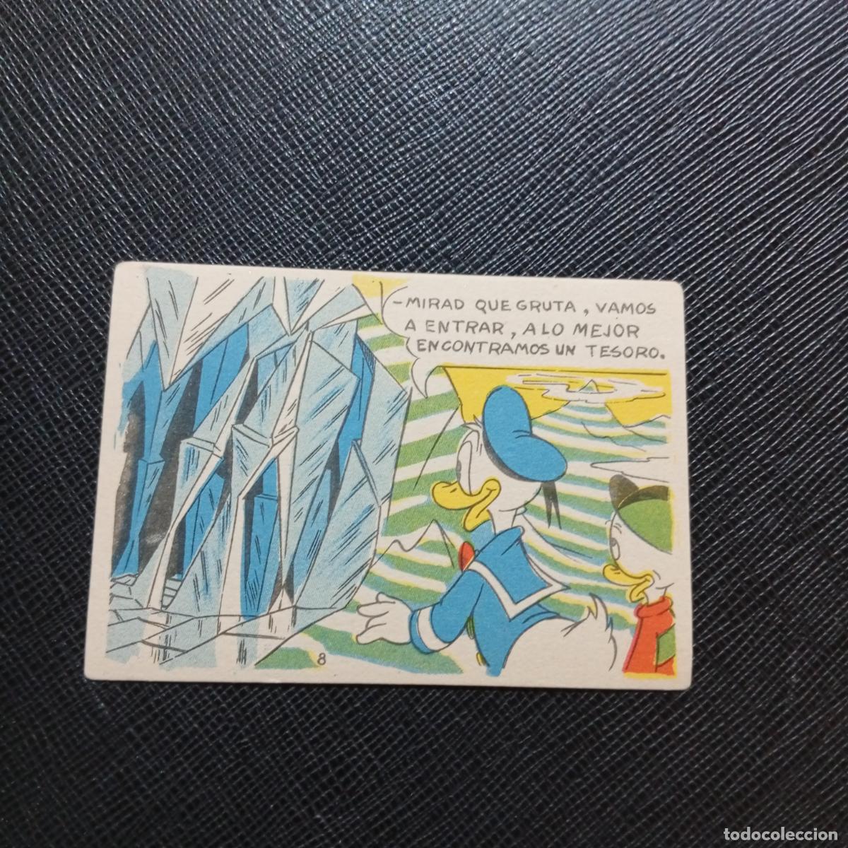 Sammeln alte Sammelbilder: 8 LA ISLA DE JASPE CHOCOLATES LLOVERAS DISNEY 1948 CROMO - SIN PEGAR - A214 PG307