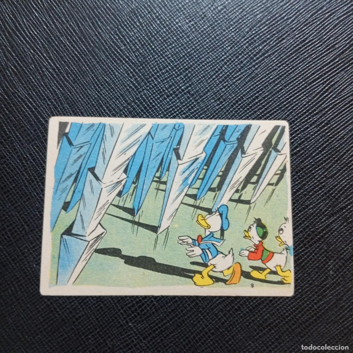 Coleccionismo cromos antiguos: 9 LA ISLA DE JASPE CHOCOLATES LLOVERAS DISNEY 1948 CROMO - SIN PEGAR - A214 PG334