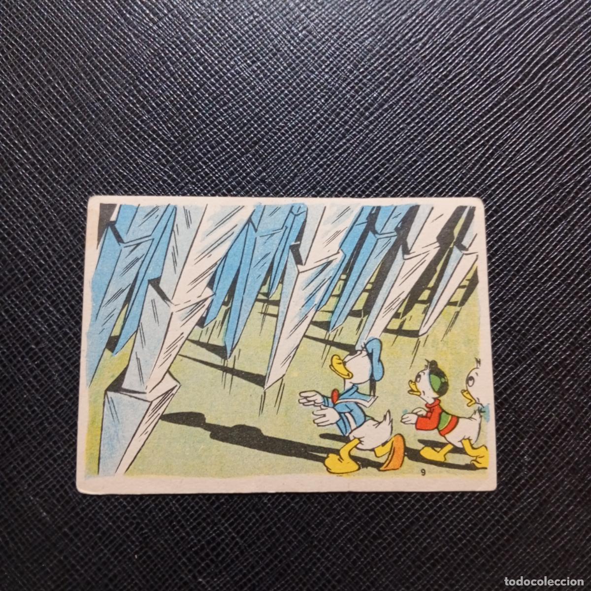 Coleccionismo cromos antiguos: 9 LA ISLA DE JASPE CHOCOLATES LLOVERAS DISNEY 1948 CROMO - SIN PEGAR - A214 PG334 B