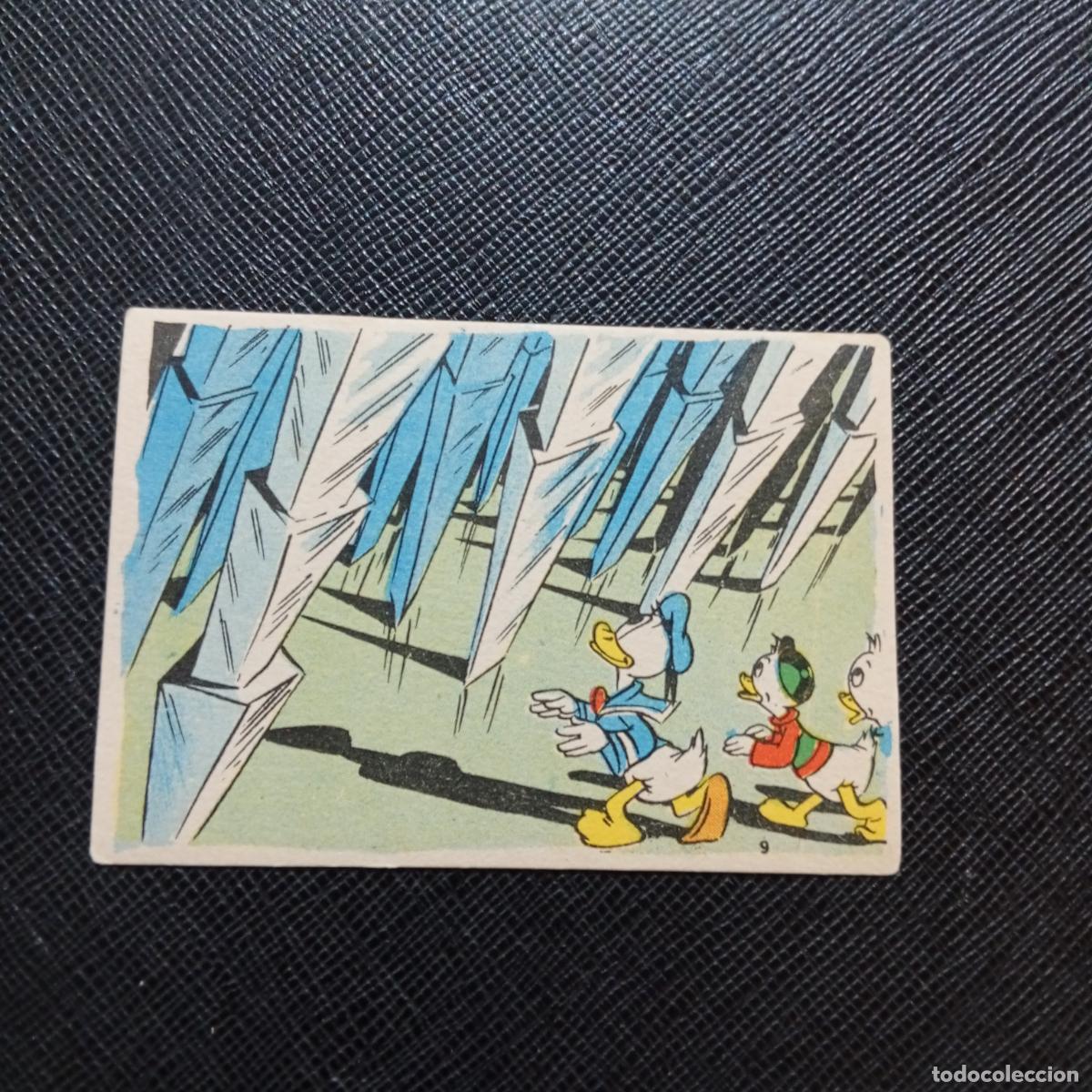 Coleccionismo cromos antiguos: 9 LA ISLA DE JASPE CHOCOLATES LLOVERAS DISNEY 1948 CROMO - SIN PEGAR - A214 PG343