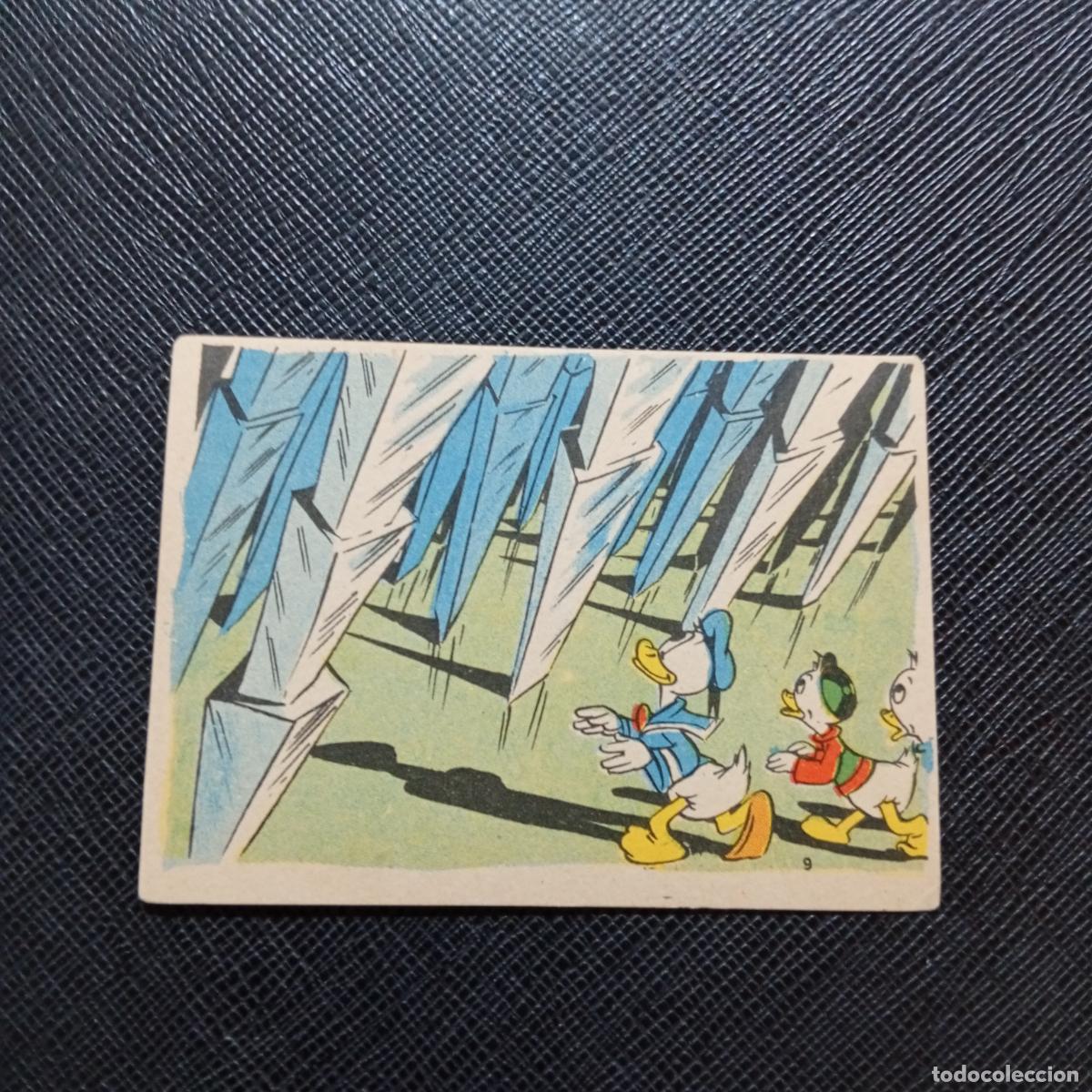 Coleccionismo cromos antiguos: 9 LA ISLA DE JASPE CHOCOLATES LLOVERAS DISNEY 1948 CROMO - SIN PEGAR - A214 PG397 B