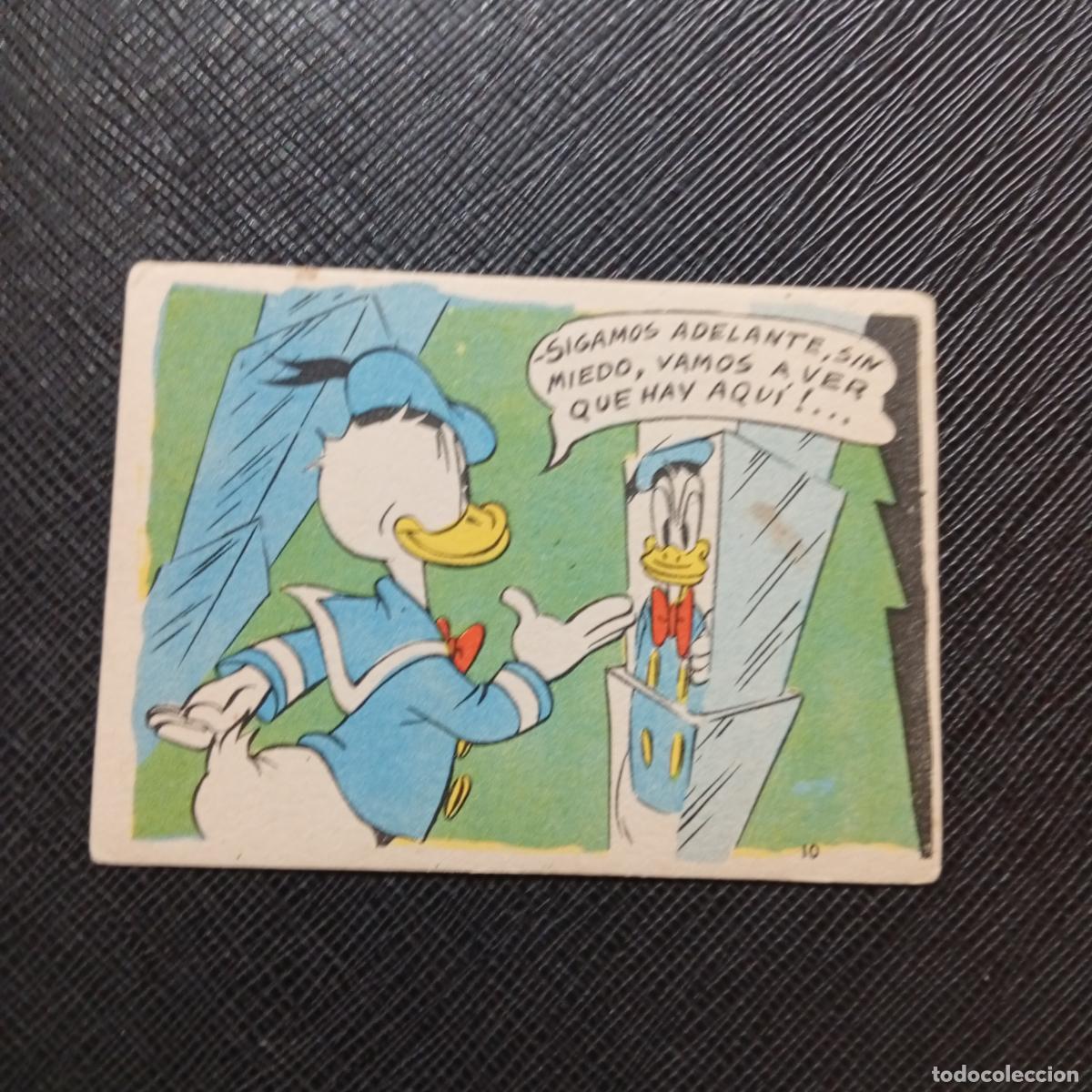 Coleccionismo cromos antiguos: 10 LA ISLA DE JASPE CHOCOLATES LLOVERAS DISNEY 1948 CROMO - SIN PEGAR - A214 PG406