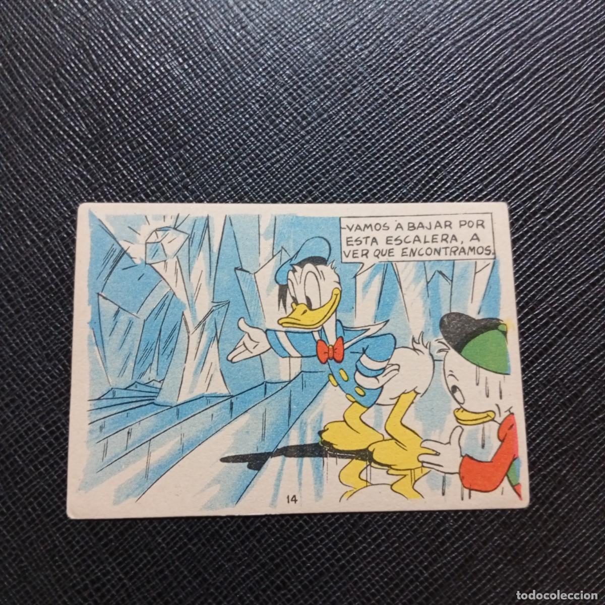 Coleccionismo cromos antiguos: 14 LA ISLA DE JASPE CHOCOLATES LLOVERAS DISNEY 1948 CROMO - SIN PEGAR - A214 PG280