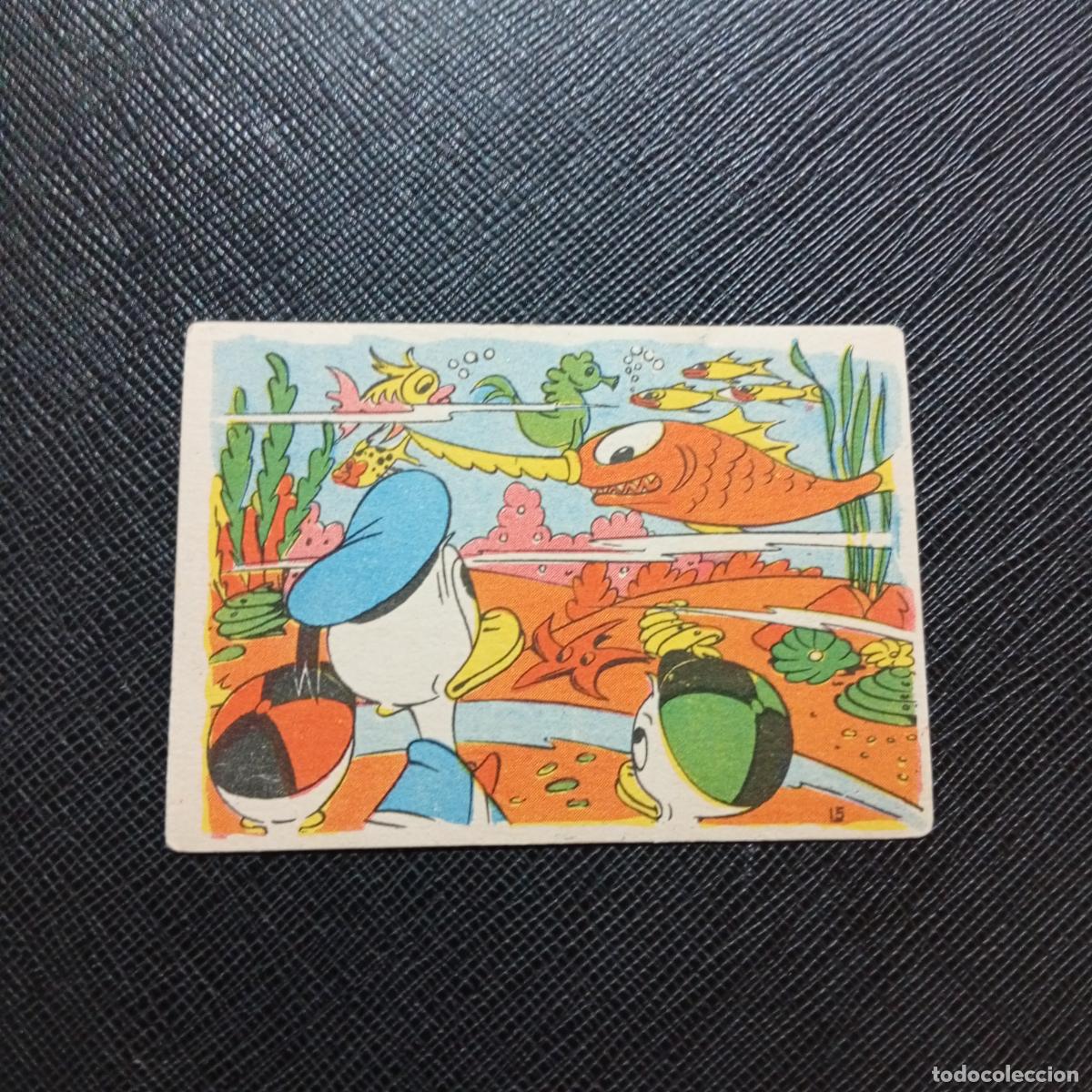 Coleccionismo cromos antiguos: 15 LA ISLA DE JASPE CHOCOLATES LLOVERAS DISNEY 1948 CROMO - SIN PEGAR - A214 PG289