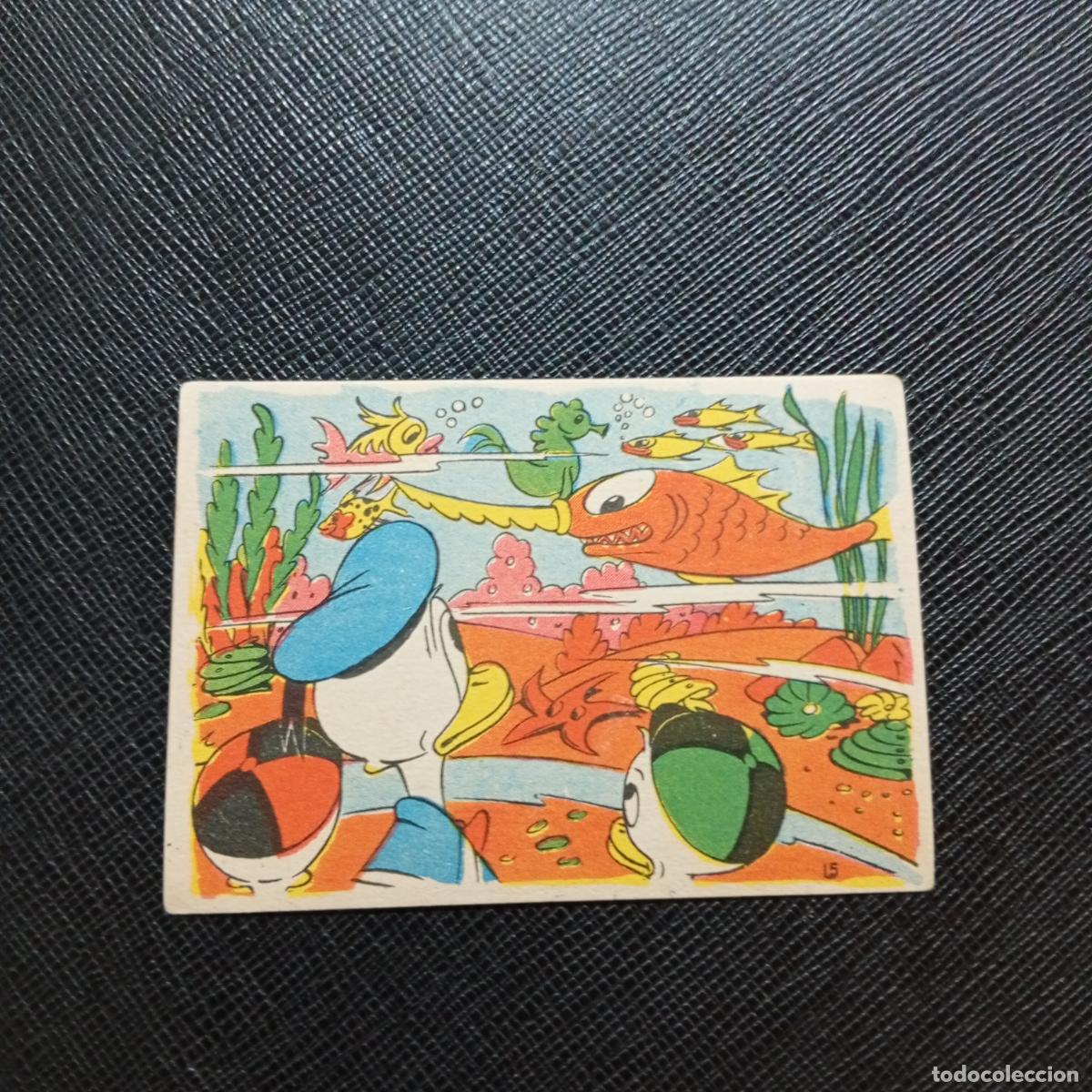 Coleccionismo cromos antiguos: 15 LA ISLA DE JASPE CHOCOLATES LLOVERAS DISNEY 1948 CROMO - SIN PEGAR - A214 PG316 B