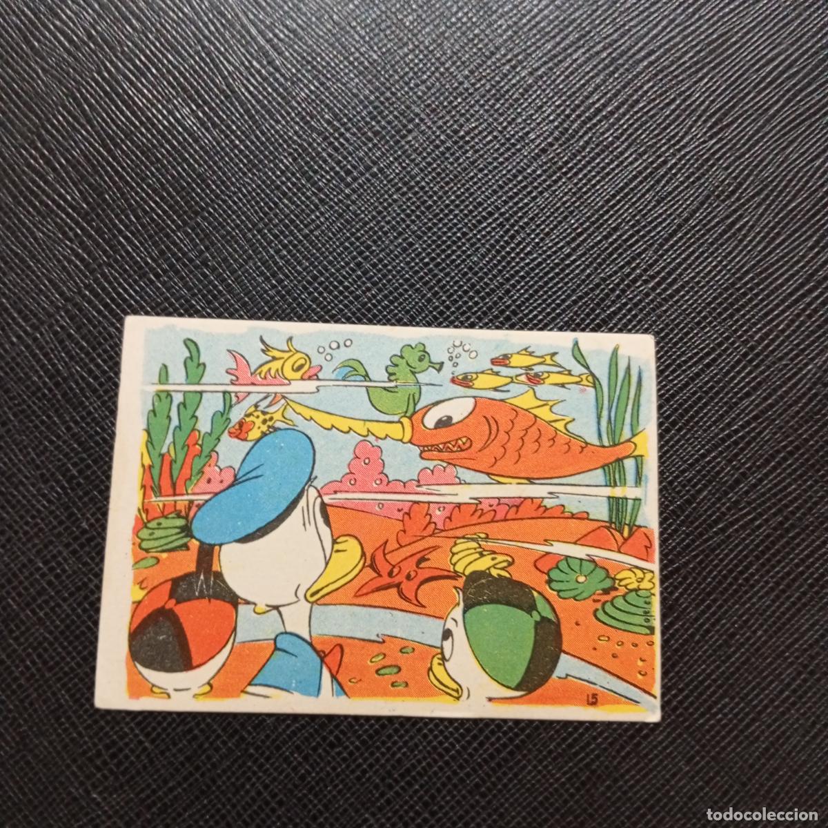 Coleccionismo cromos antiguos: 15 LA ISLA DE JASPE CHOCOLATES LLOVERAS DISNEY 1948 CROMO - SIN PEGAR - A214 PG325