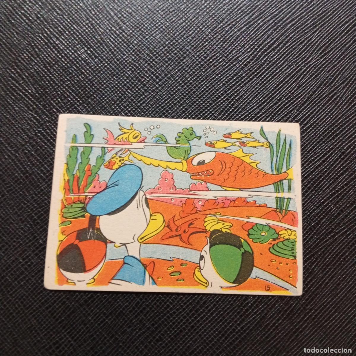 Coleccionismo cromos antiguos: 15 LA ISLA DE JASPE CHOCOLATES LLOVERAS DISNEY 1948 CROMO - SIN PEGAR - A214 PG325 B