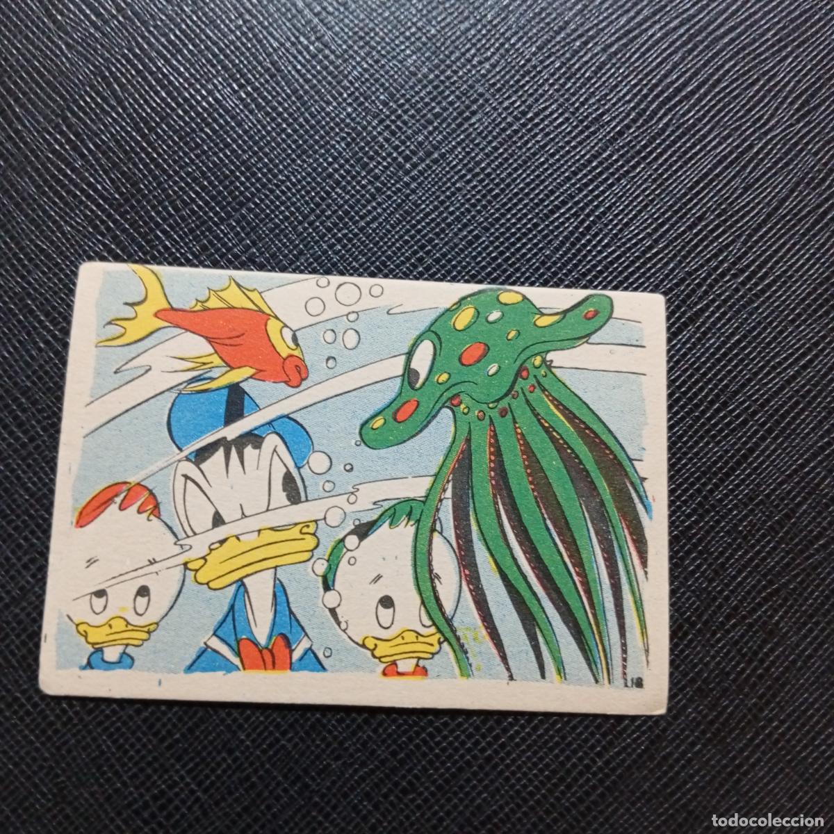 Coleccionismo cromos antiguos: 18 LA ISLA DE JASPE CHOCOLATES LLOVERAS DISNEY 1948 CROMO - SIN PEGAR - A214 PG298 B