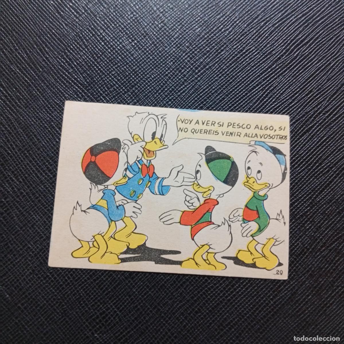 Coleccionismo cromos antiguos: 20 LA ISLA DE JASPE CHOCOLATES LLOVERAS DISNEY 1948 CROMO - SIN PEGAR - A214 PG334 B