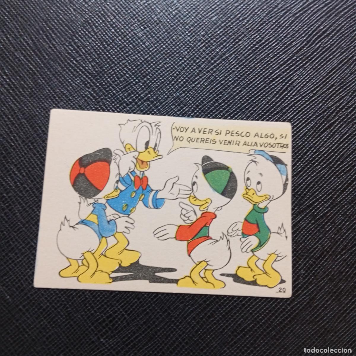Coleccionismo cromos antiguos: 20 LA ISLA DE JASPE CHOCOLATES LLOVERAS DISNEY 1948 CROMO - SIN PEGAR - A214 PG343