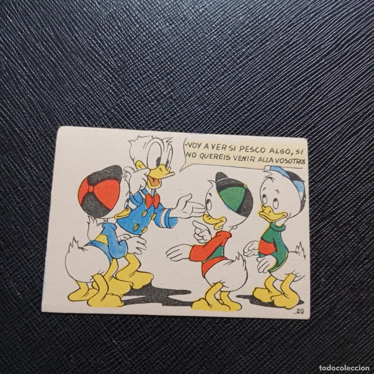 Coleccionismo cromos antiguos: 20 LA ISLA DE JASPE CHOCOLATES LLOVERAS DISNEY 1948 CROMO - SIN PEGAR - A214 PG370 B