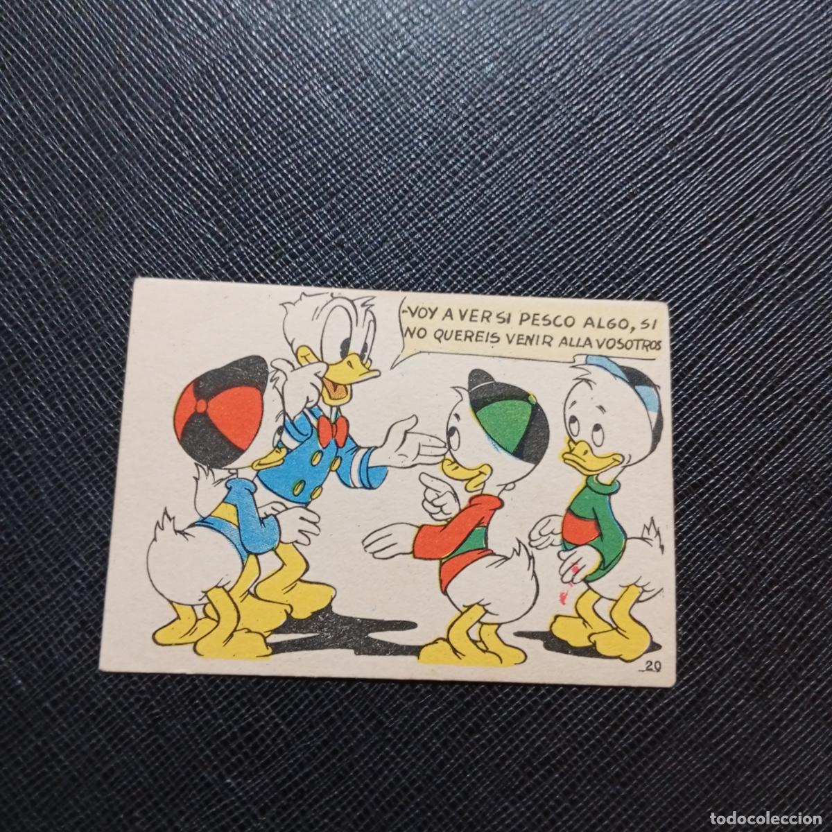 Coleccionismo cromos antiguos: 20 LA ISLA DE JASPE CHOCOLATES LLOVERAS DISNEY 1948 CROMO - SIN PEGAR - A214 PG379 B