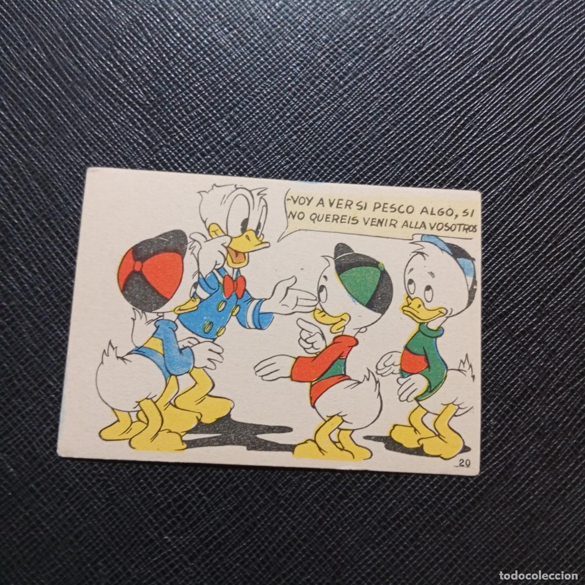 Coleccionismo cromos antiguos: 20 LA ISLA DE JASPE CHOCOLATES LLOVERAS DISNEY 1948 CROMO - SIN PEGAR - A214 PG388
