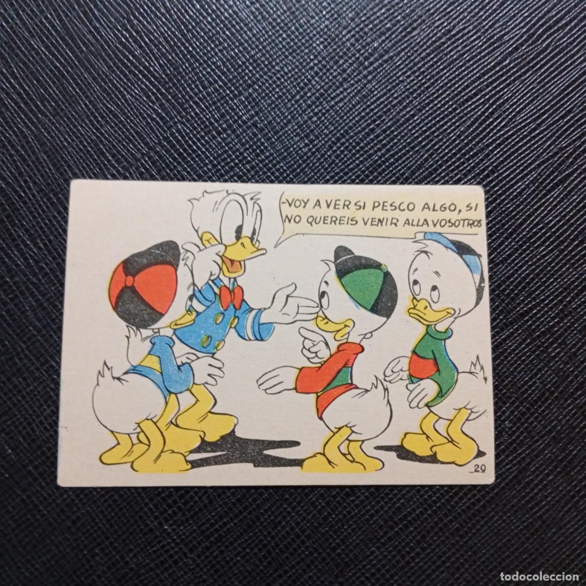 Coleccionismo cromos antiguos: 20 LA ISLA DE JASPE CHOCOLATES LLOVERAS DISNEY 1948 CROMO - SIN PEGAR - A214 PG388 B