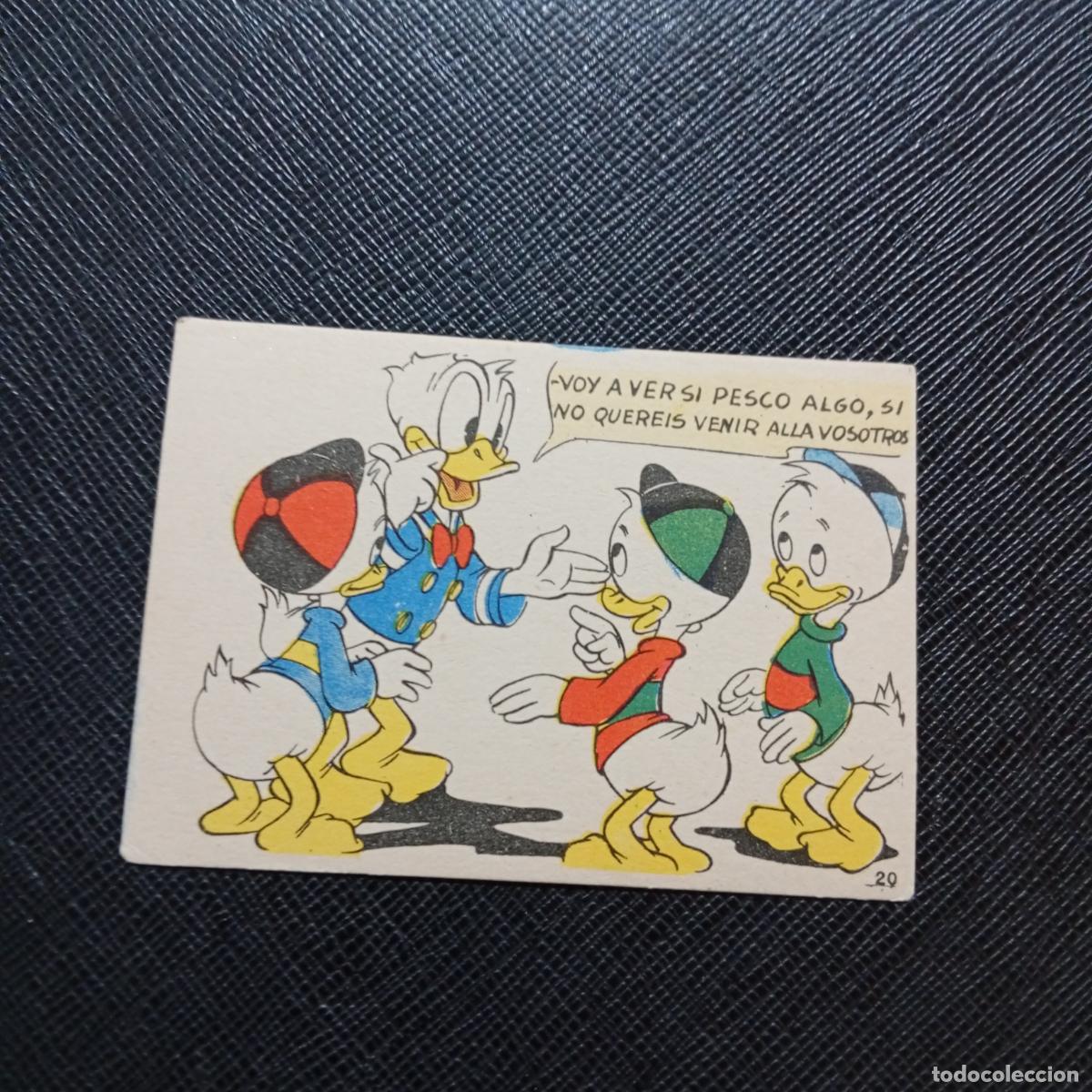 Coleccionismo cromos antiguos: 20 LA ISLA DE JASPE CHOCOLATES LLOVERAS DISNEY 1948 CROMO - SIN PEGAR - A214 PG415 B