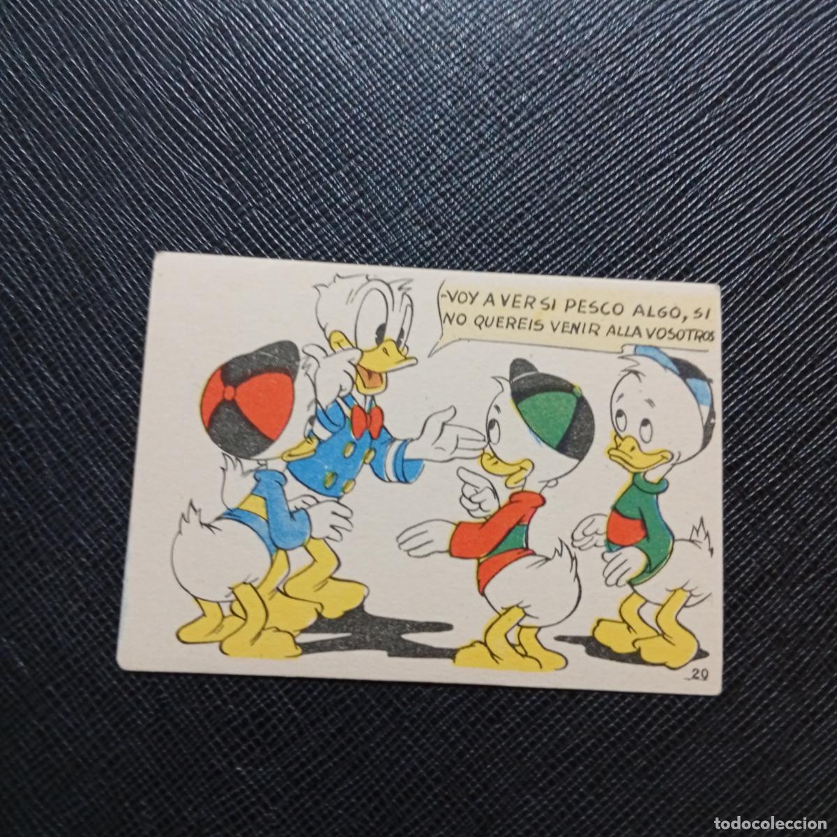 Coleccionismo cromos antiguos: 20 LA ISLA DE JASPE CHOCOLATES LLOVERAS DISNEY 1948 CROMO - SIN PEGAR - A214 PG424 B