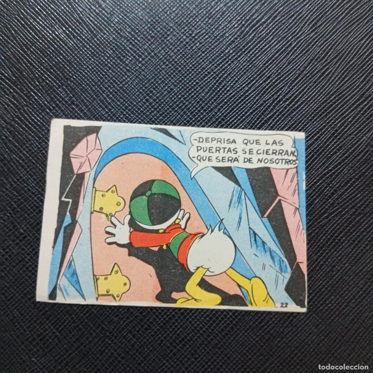 Coleccionismo cromos antiguos: 22 LA ISLA DE JASPE CHOCOLATES LLOVERAS DISNEY 1948 CROMO - SIN PEGAR - A214 PG343 B