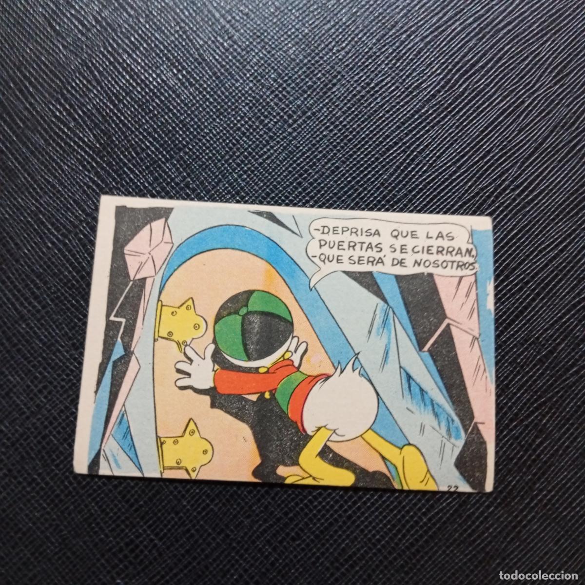 Coleccionismo cromos antiguos: 22 LA ISLA DE JASPE CHOCOLATES LLOVERAS DISNEY 1948 CROMO - SIN PEGAR - A214 PG370